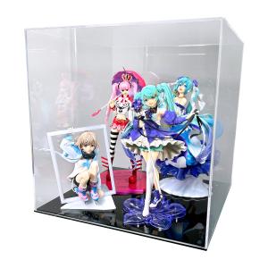 UVカット アクリル コレクションケース 3段セット・LEDなし(背面