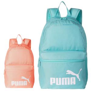 送料無料 PUMA プーマ リュック バックパック 女の子 キッズ ジュニア レディース 水色 ピンク リュックサック ディパック キャンプ 小学生 中学生｜plasticanetshop