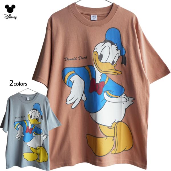 送料無料 Tシャツ ドナルド ディズニー メンズ レディース ビッグサイズ ゆったり ぽっちゃり ペ...