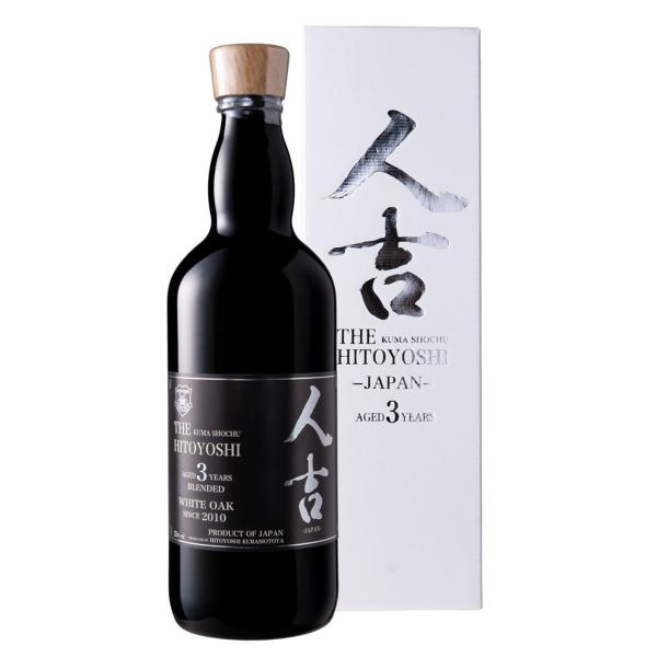 本格米焼酎 人吉 ひとよし 3年 樽熟成三年古酒 25度 720ml 熊本 化粧箱入り ギフト プレ...