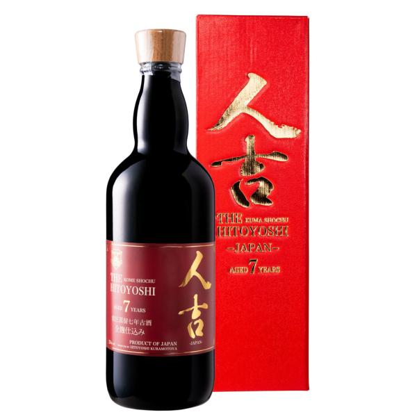 本格米焼酎 人吉 ひとよし 全麹常圧蒸留7年古酒 25度 720ml 熊本 化粧箱入り ギフト プレ...