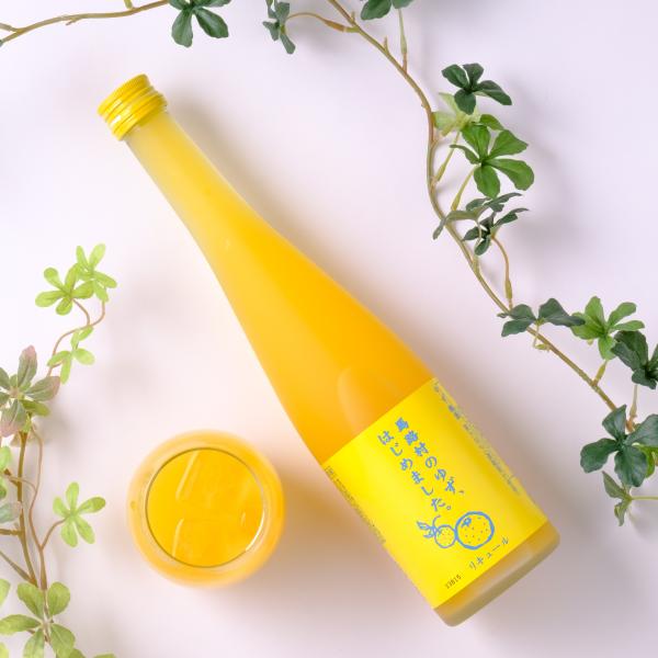 ゆず梅酒 馬路村の ゆずはじめました 500ml リキュール 柚子 梅酒 ゆず、はじめました。 フル...