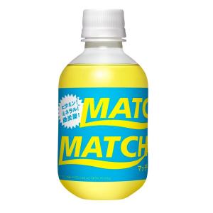 マッチ match 270ml ペットボトル 24本入 大塚 微炭酸飲料 ビタミン ミネラル チャージ｜plat-sake
