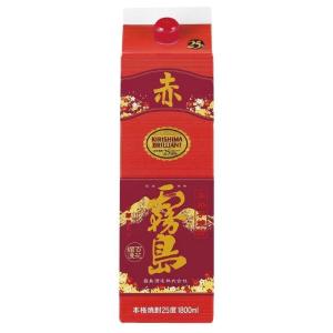 黒霧島 芋焼酎 25度 紙パック 1800ml 1.8L いも焼酎 霧島酒造