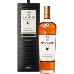 【新品】ザ・マッカラン　18年　シェリーオーク　43度　箱付き　700ml　正規 ザ・マッカラン サントリー ザ・マッカラン 18年 43度 700ml 箱入 正規