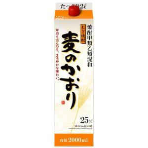 甲乙混和 麦焼酎 麦のかおり 25度 2L 紙パック｜plat-sake