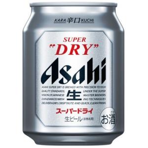 アサヒ スーパードライ 250ml 缶ビール 24本入 ケース まとめ買い 3ケースまで同梱可｜プラットダルジャン ヤフー店