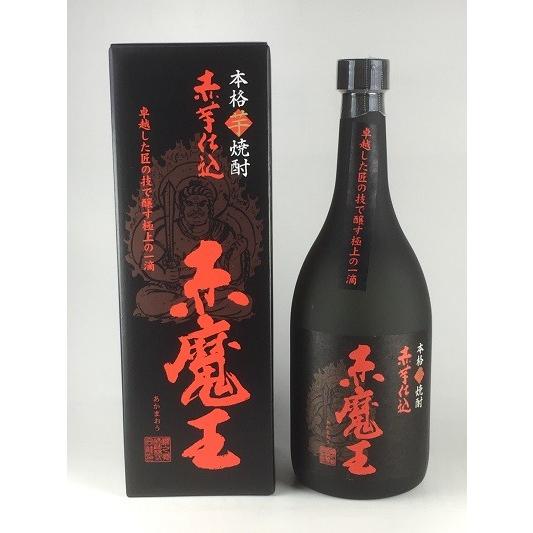 芋焼酎 櫻の郷酒造 赤魔王 25度 瓶 720ml 箱入り いも焼酎