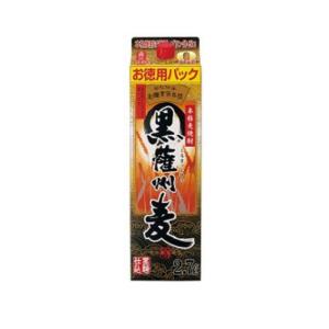 麦焼酎 若松酒造 黒薩州麦 25度 2.7L 紙パック むぎ焼酎｜plat-sake