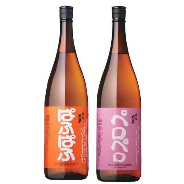 本格芋焼酎 ペロペロ ぱふぱふ 1800ml 2本 セット 伊佐大泉 大山酒造 いも 限定品