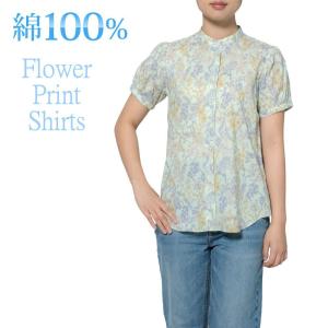 レディースシャツ 半袖 綿100％ ゆったり型 HeartMadeShirts P37HME007｜plateau-web
