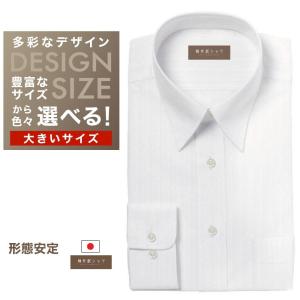 ワイシャツ Yシャツ メンズ らくらくオーダー 形態安定 軽井沢シャツ レギュラーカラー Y10KZR697X｜plateau-web