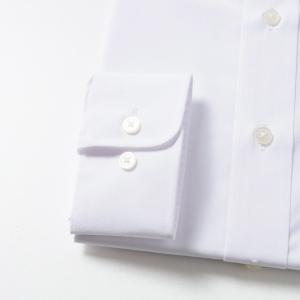 ワイシャツ メンズ 長袖 白 形態安定 形状記...の詳細画像3