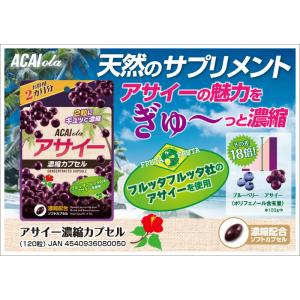 アサイー濃縮カプセル お徳用2カ月分 120粒...の詳細画像1