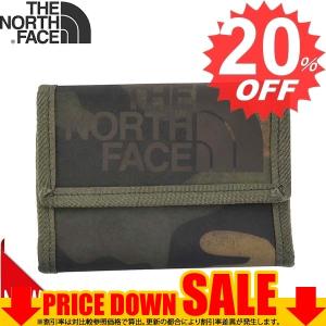 ザ・ノースフェイス 財布 二つ折り財布 THE NORTH FACE BASE CAMP WALLET NF00CE69  G2G BURNT OLIVE GREEN WAXED CAMO  比較対照価格4,400 円｜platinum-outlets