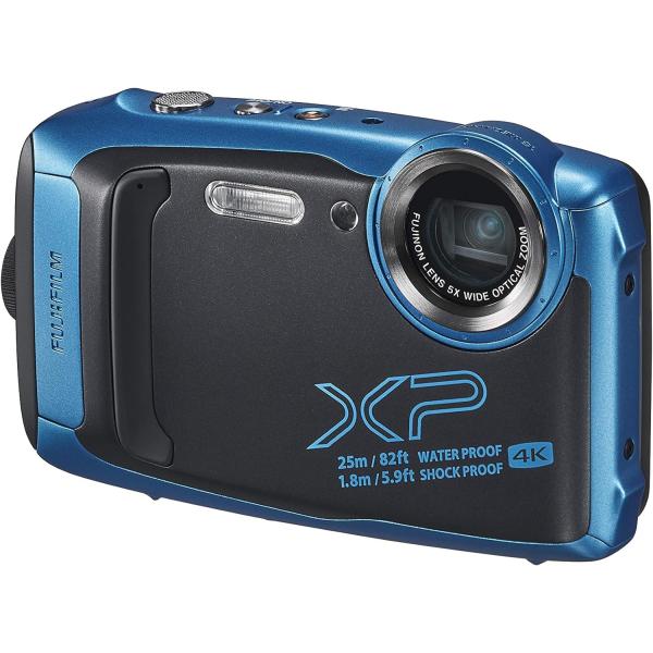FUJIFILM 防水カメラ XP140 スカイブルー FX-XP140SB