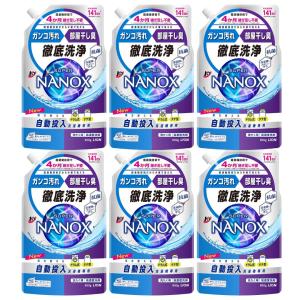 NANOX 自動投入洗濯機専用 洗濯用洗剤 液体 つめかえ用 720g×12