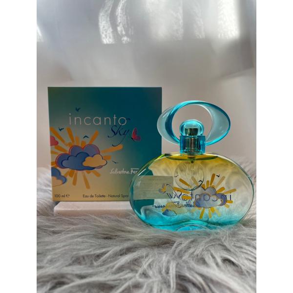 【並行輸入品】サルヴァトーレフェラガモ インカント スカイ EDT 100ml【送料無料】香水　フレ...