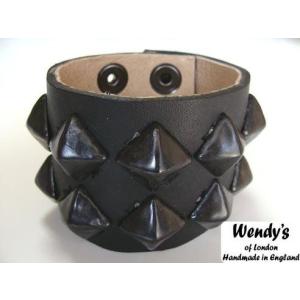 WENDY'S ウェンディーズ 正規 イギリス製 3-Row Hexagon Stud