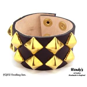 WENDY'S ウェンディーズ 正規 イギリス製 3-Row Hexagon Stud