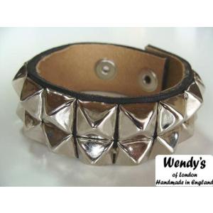 WENDY'S ウェンディーズ 正規 イギリス製 3-Row Hexagon Stud