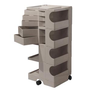 ボビーワゴン クミン ４段５トレイ BOBY WAGON CUMIN B-LINE ビーライン ジョエ・コロンボ 多機能ワゴン ベッドサイドテーブル 正規輸入品