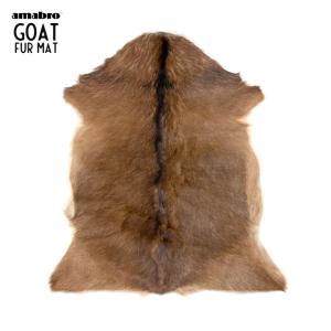 ゴートレザー goat 毛皮 マット 1点物 1枚革 山羊皮 ハラコ 大型 革