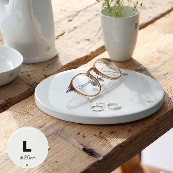 L JIPO ジポ Round Slate ラウンドスレート Large ラージ φ25cm 磁器 ...