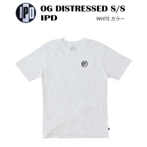 IPD アイピーディー OG DISTRESSED SS WHITE ホワイト Tシャツ｜playa-surf