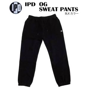 IPD アイピーディー OG SWEAT PANTS スウェット ロングパンツ スウェット BLKカラー｜playa-surf