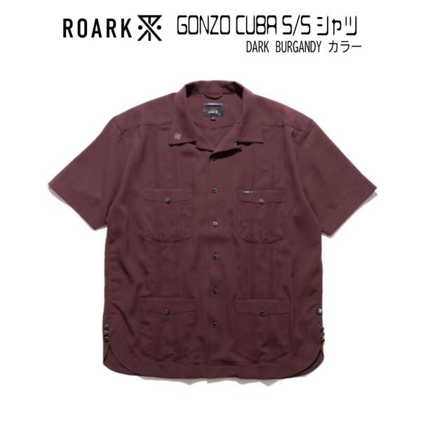 ROARK ロアークROARK REVIVAL GONZO CUBA S/Sシャツ サーフ サーフィ...