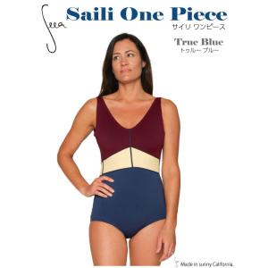 Seea シーア Saili One Piece サイリ ワンピース True Blue トゥルー ブルー C-SKIN YOGA ヨガ サーフィン 水着 ウェットスーツ｜playa-surf