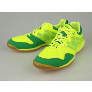 フットサルシューズ アスレタ　O-Rei Futsal T002　Fライム/グリーン　11005-3833