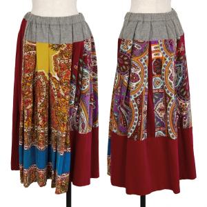 COMME des GARCONS コムデギャルソンCOMME ベロア裾刺繍ボックス