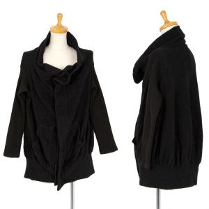 LIMI feu リミフゥLIMI コットンストレッチショートジャケット 黒S