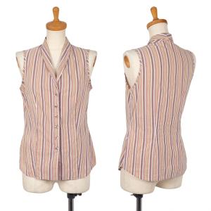 ROMEO GIGLI（ロメオ ジリ） ポリウールストライプフリルストレッチ