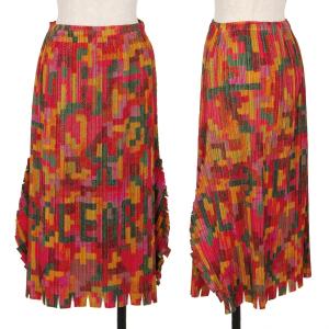 PLEATS PLEASE スカート PLEATS PLEASE（プリーツ プリーズ） プリーツモザイクグラフィック