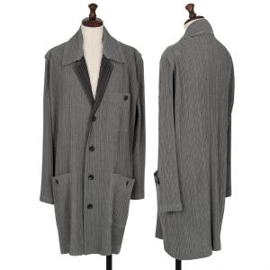 ISSEY MIYAKE（イッセイミヤケ） プリーツシャツジャケット グレーM