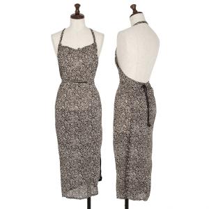 ジャンポールゴルチエ スリット入 キャミワンピース 40