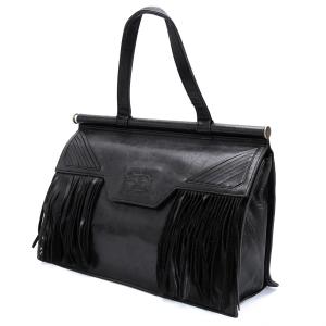 ジャンポールゴルチエ　ショルダーバッグ　ハンドバッグ　レザー　ブラック　クロコ Jean Paul Gaultier（ジャンポール・ゴルチエ） JEAN PAUL GAULTIER