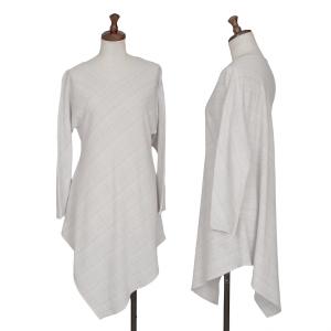 専用【美品】22aw JURGEN LEHL ババグーリノーカラーウールロング 美品✨JURGENLEHL ババグーリ ロングワンピース ふんわりウールニット