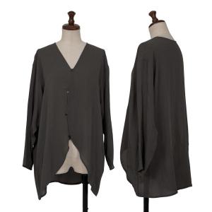 ベルンハルトウィルヘルム 希少品 黒アシンメトリーチュニック