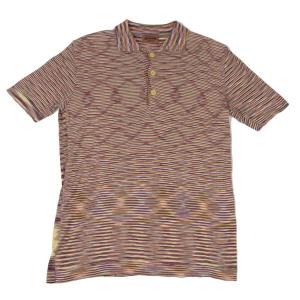 MISSONI（ミッソーニ） レーヨンボーダー織りノースリーブトップス