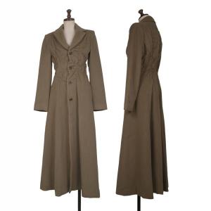 【訳あり】ジャンポールゴルチエ 異素材ドッキング 中綿入りPコート 襟リブニット Jean Paul Gaultier（ジャンポール・ゴルチエ） ジャンポールゴルチエ