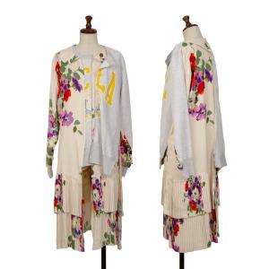 COMME des GARCONS（コムデギャルソン） サテンカラー二次元ワンピース