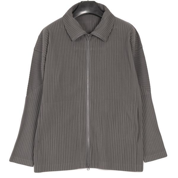 オムプリッセ イッセイ ミヤケHOMME PLISSE ISSEY MIYAKE プリーツダブルジッ...