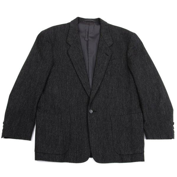 イッセイミヤケ メンISSEY MIYAKE MEN ウール1Bジャケット グレーM 【メンズ】