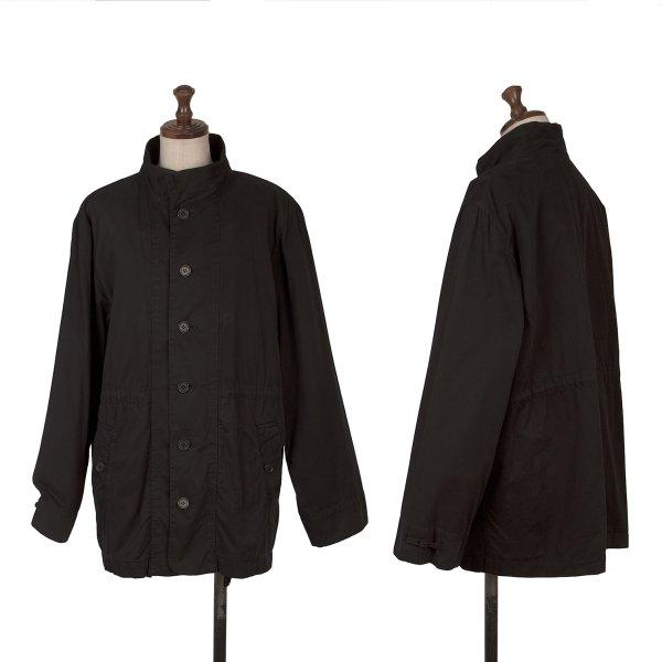 プランテーションPlantation 製品染めコットン中綿ライナーブルゾン 黒M 【レディース】