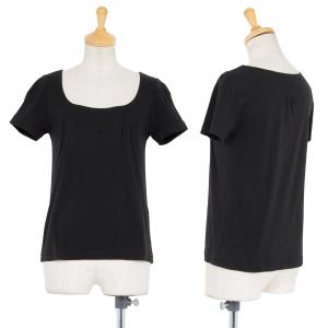 ジジリgigli バストギャザー切替Tシャツ 黒38(M) 【レディース】