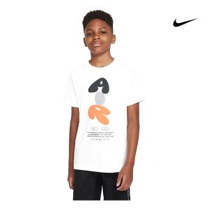 NIKE ナイキ キッズ ジュニア Tシャツ NSW エア AIR Tシャツ ホワイト DR9656 100 140 160cm